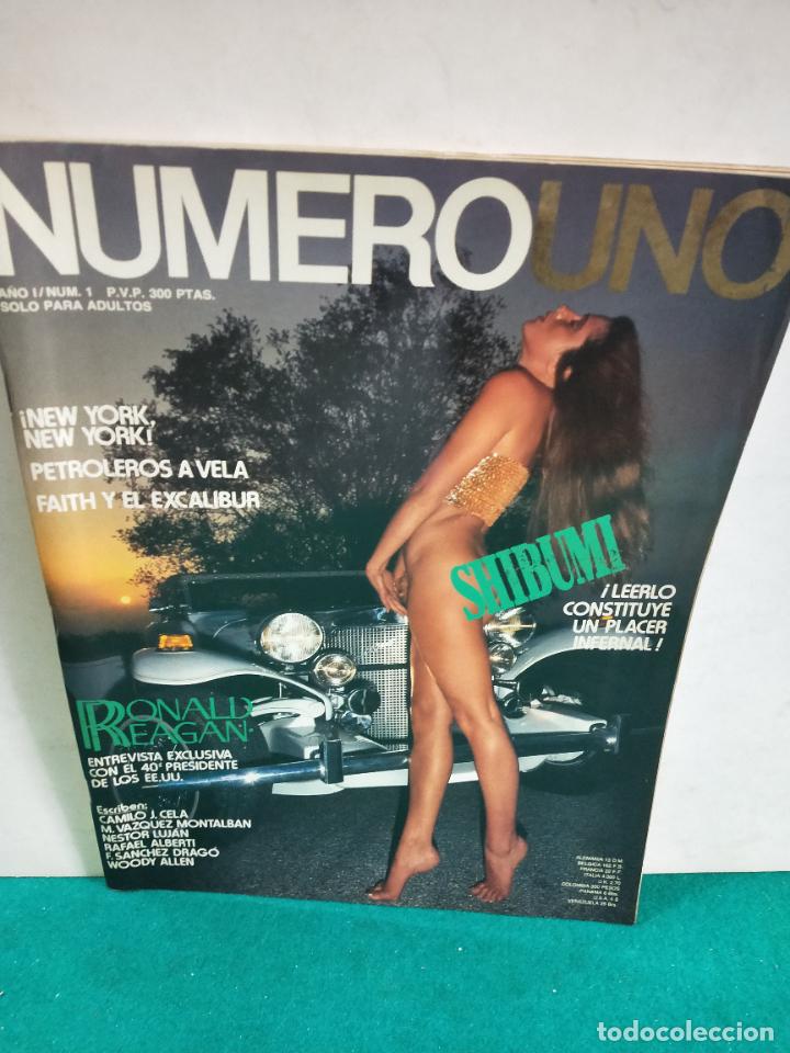 Magazines: NUMERO UNO SOLO PARA ADULTOS. N&ordm; 1. 1980.