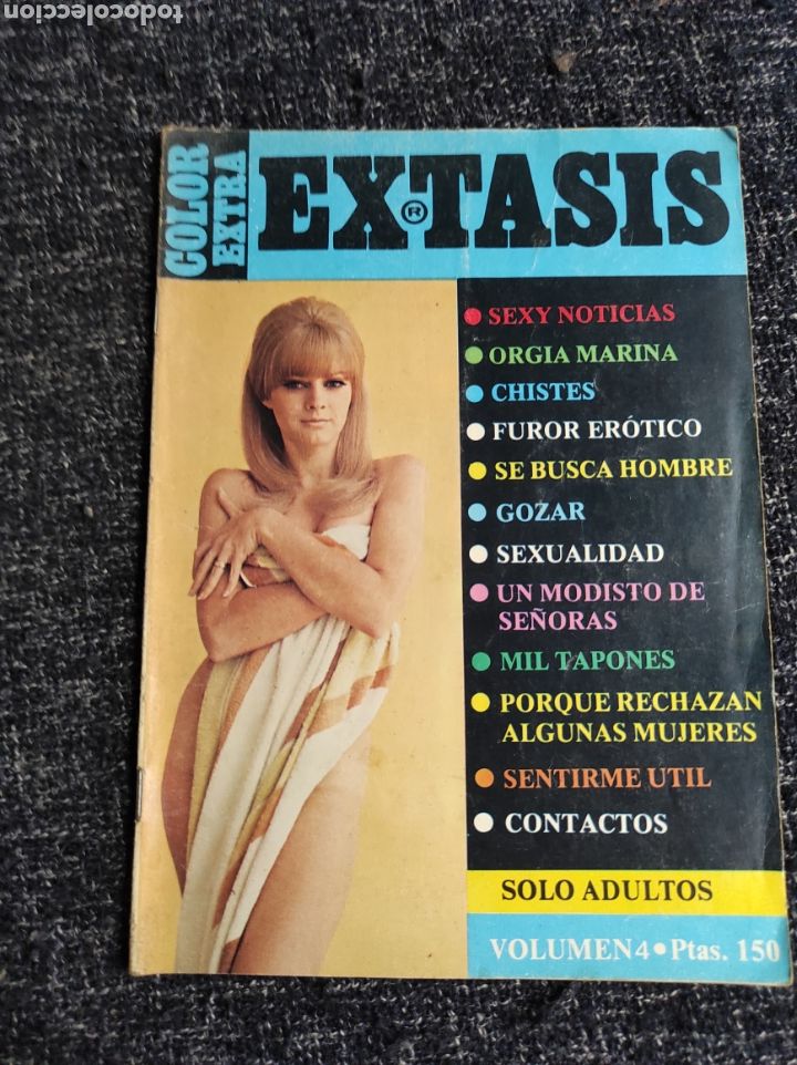 Zeitschriften: COLOR EXTRA EXTASIS VOLUMEN 4 - REVISTA EROTICA DE LOS A&Ntilde;OS 70