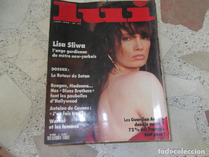 Zeitschriften: lui n&ordm; 32, francesa, 1990,solo para adultos,lisa sliva, nataly, asphalt jungle, warhol