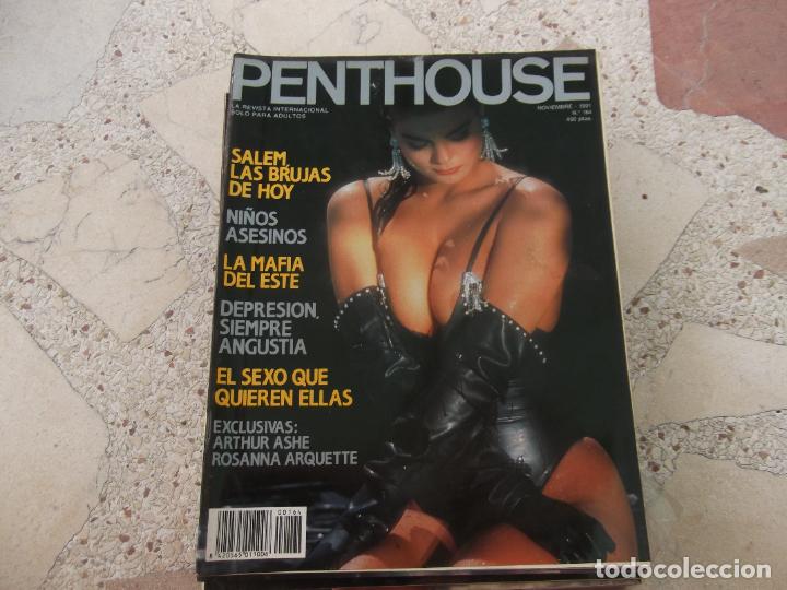 Journals: Penthouse n&ordm; 164, p&oacute;ster Ronnie Dawn, Rosanna Arquette, sestear, el sexo que ellas quieren, Albania