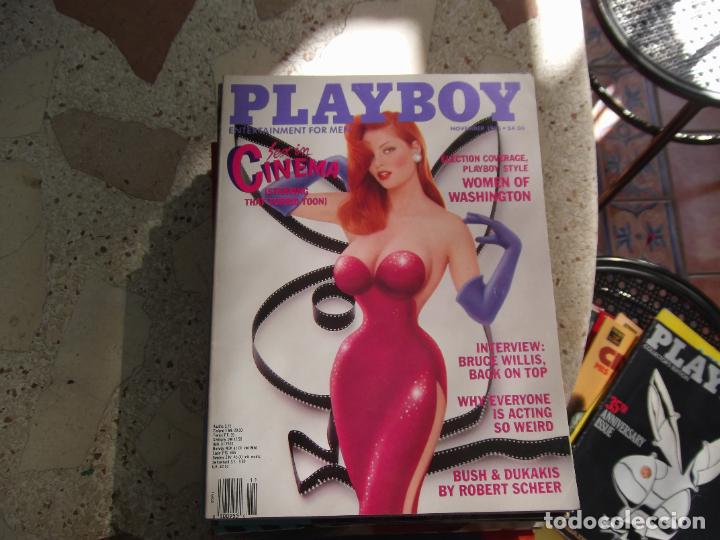 Zeitschriften: playboy u.s.a, novenber 1988, poster pia reyes, sex cinema 1988,thilla from manila