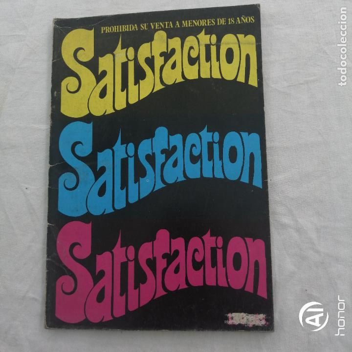 Magazines: REVISTA SATISFACTION. INCLUYE 2 REVISTAS ENCUADERNADAS SIN TAPAS. ADULTOS. PORNO. EROTICA