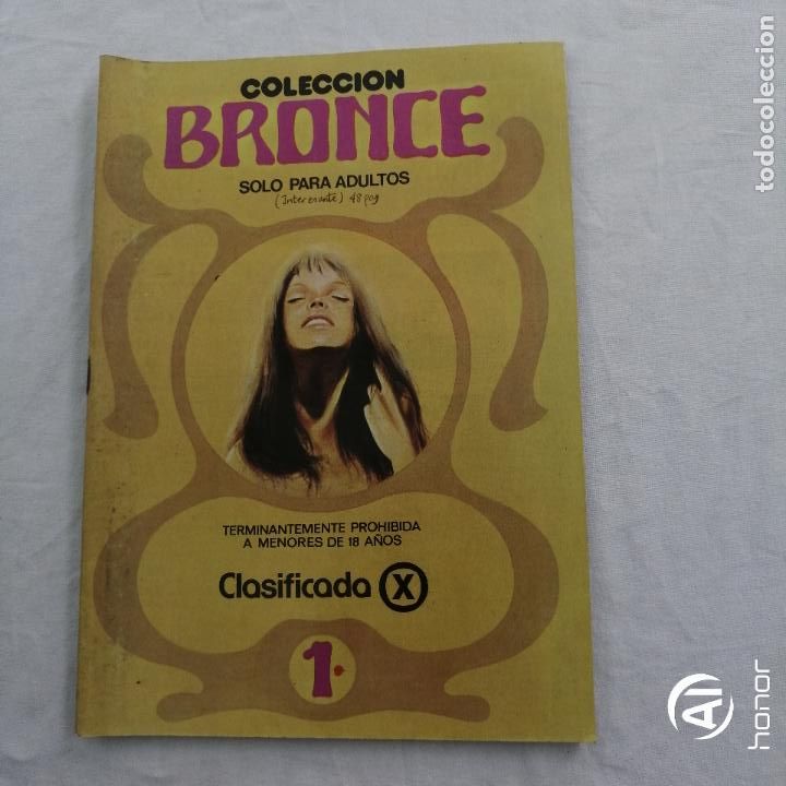 Magazines: COLECCION BRONCE 1. CLASIFICADA X. PORNO. ADULTOS. EROTICA.