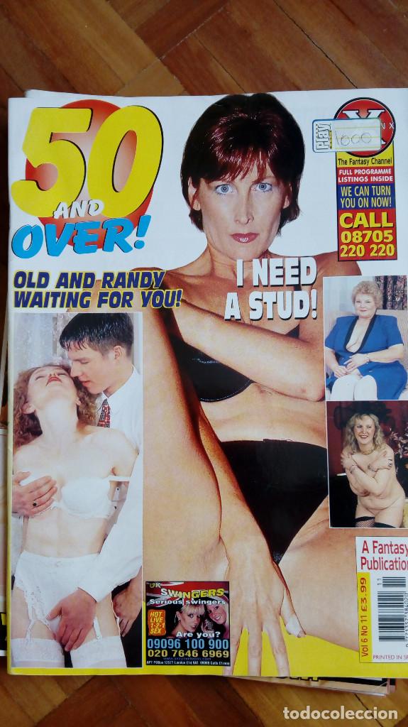 Journals: 50 and over revista er&oacute;tica inglesa desnudos mujeres maduras volumen 6/11