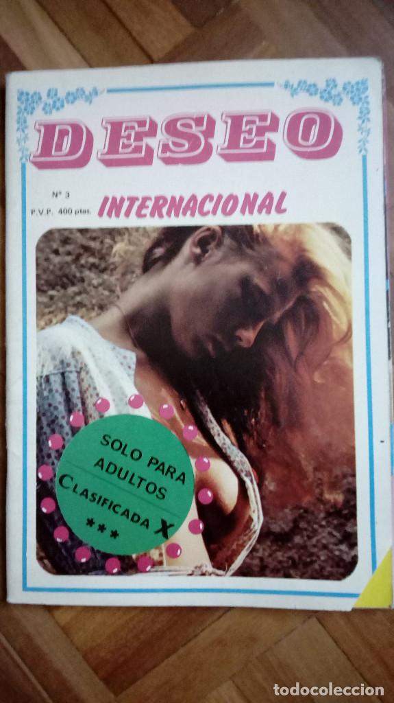 Revistas: deseo internacional revista sexo para adultos n&uacute;mero 3 formato libro