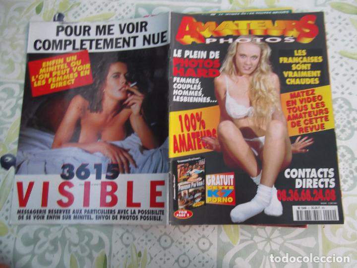 Magazines: amateurs photos n&ordm; 2, erotica, francesa, solo para adultos,