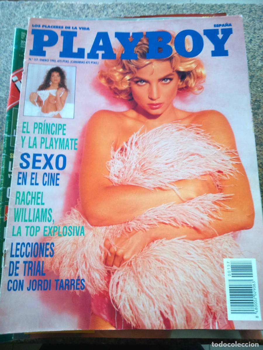 Journals: REVISTA PLAYBOY -- N&ordm; 157 - ENERO 1992 -- RACHEL WILLIAMS -- POSTER SUELTO --