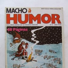 Revistas: MACHO HUMOR Nº 3 MAGAZINE VOLUMEN EXTRA DE LA REVISTA MACHO EROTICO. Lote 364468451