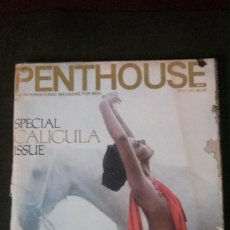 Revistas: PENTHOUSE-MAY 1980-SPECIAL CALIGULA ISSUE-MALCOLM MCDOWELL-MONIKA KAELIN-BOB GUCCIONE-MOTO SUZUKI. Lote 366468961