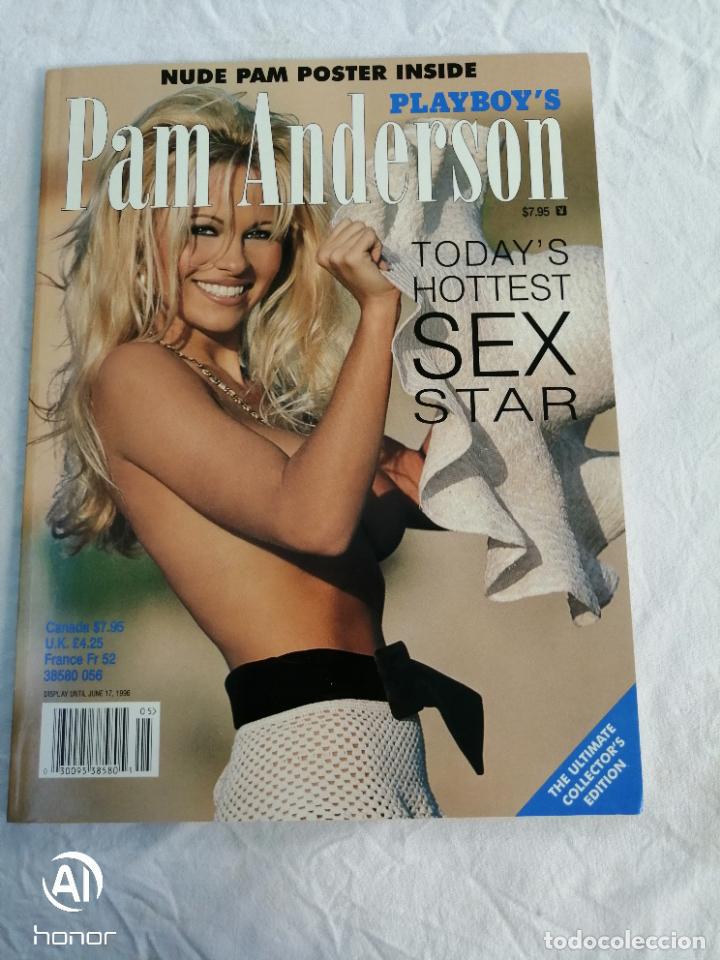 Zeitschriften: PLAYBOY'S PAM ANDERSON. NUDE PAM POSTER INSIDE. TODAY'S HOTTEST SEX STAR. ADULTOS. PLAYBOY USA. EROT