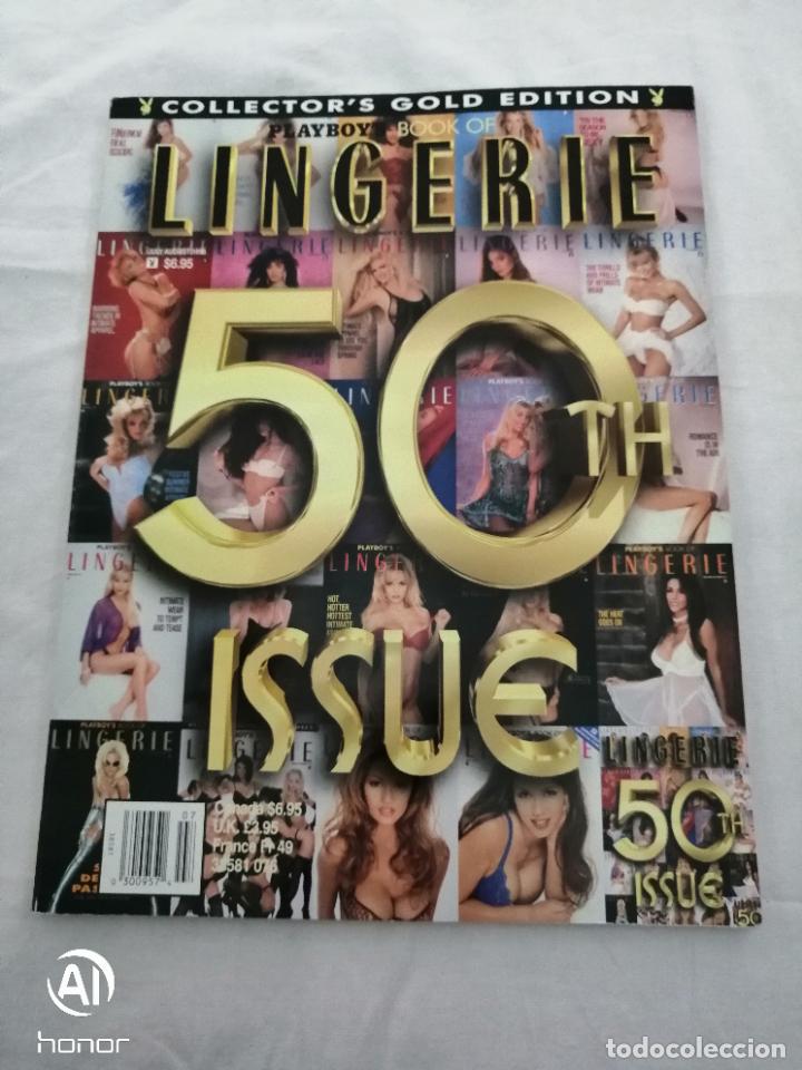 Zeitschriften: PLAYBOY'S BOOK OF LINGERIE 50 TH ISSUE. PLAYBOY USA. ADULT. EROTIC.COLLECTOR'S GOLD EDITION
