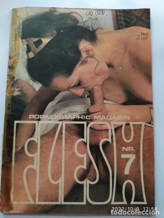 Revistas: FLESH NR 7 PORNOGRAPHIC MAGASIN. ADULT PORN CONTENT VINTAGE