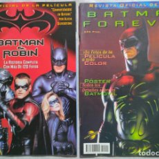 Revistas: REVISTA OFICIAL DE LA PELICULA BATMAN & ROBIN Y BATMAN FOREVER