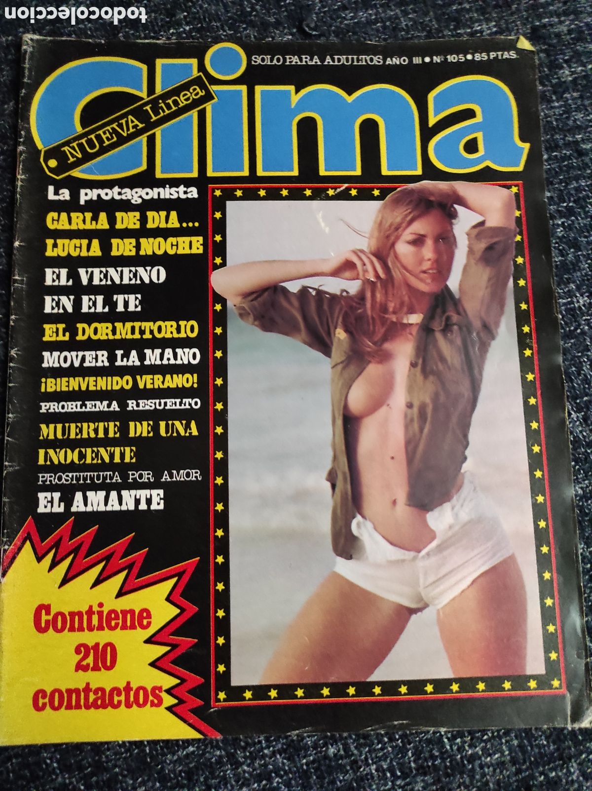 Zeitschriften: CLIMA NUEVA LINEA N&ordm; 105 , REVISTAS EROTICAS DE LOS 70