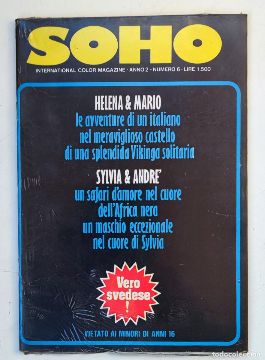 Journals: SOHO INTERNATIONAL COLOR MAGAZIN N&ordm; 6 PUBLICACION PARA ADULTOS SEXO PORNO ITALIANO PRECINTADO