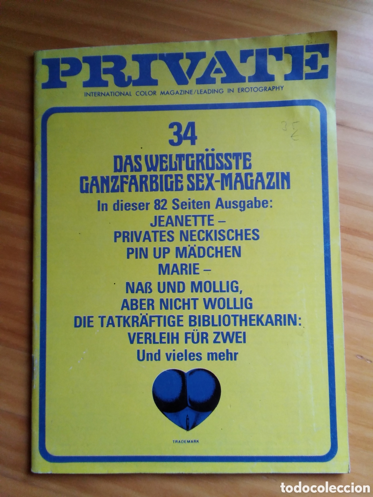 Revistas: Private revista para adultos n&uacute;mero 34 edici&oacute;n sueca