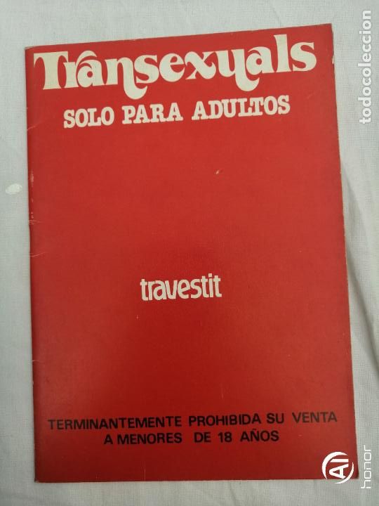 Zeitschriften: TRANSEXUALS. TRAVESTIT. ADULTOS. PORNO. EROTICA. 1980