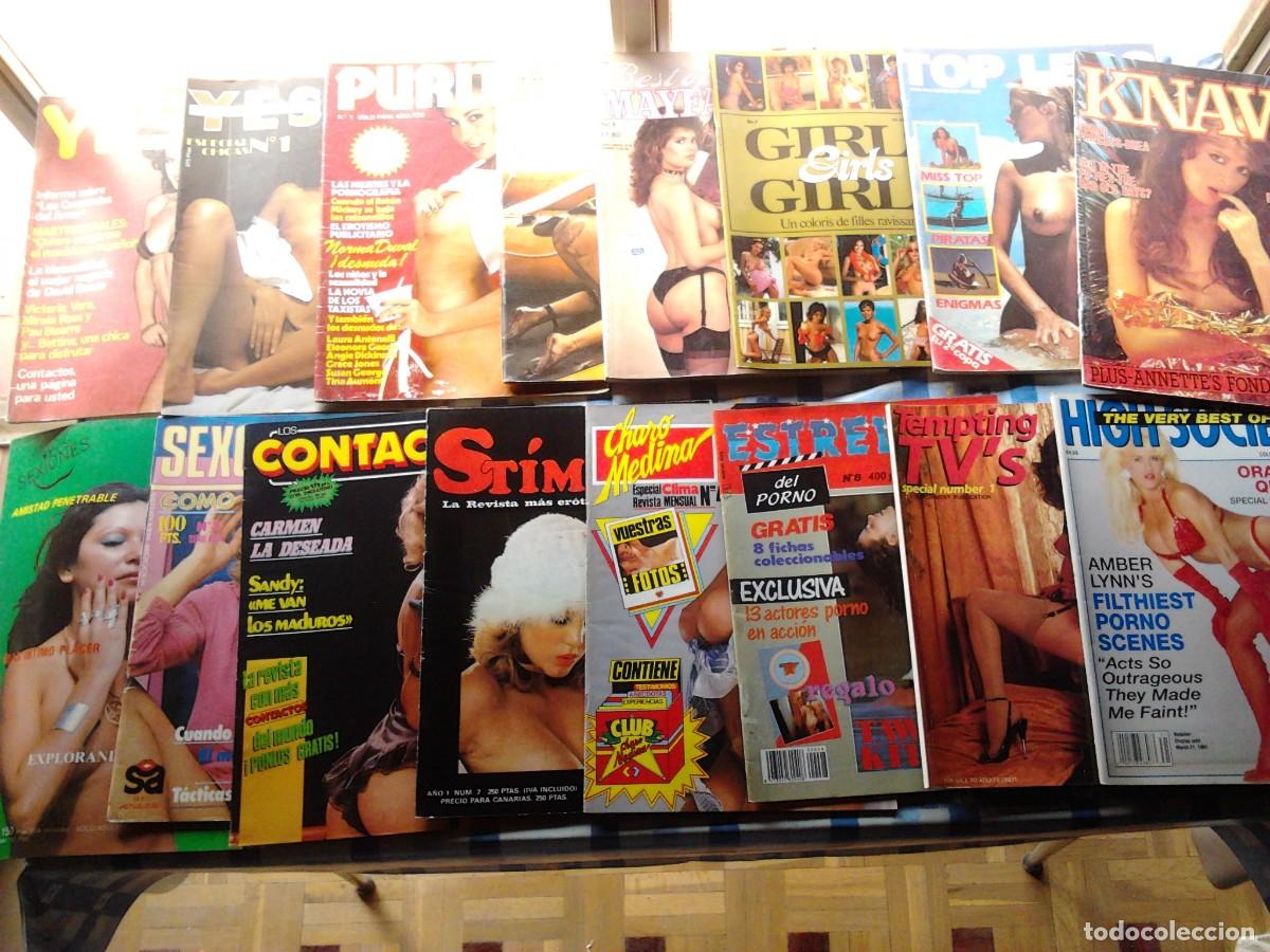 82 revistas eróticas formato grande porno años - Comprar Revistas para  adultos no todocoleccion