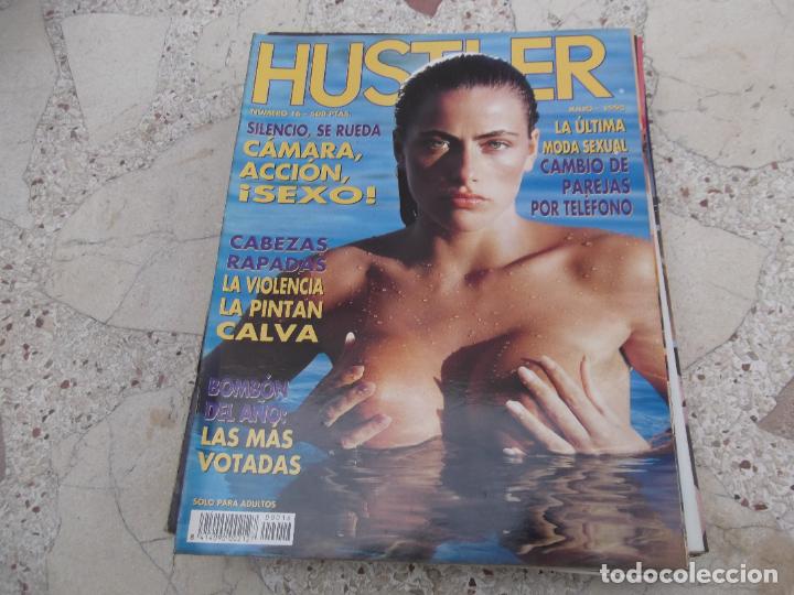 Journals: hustler n&ordm; 16, espa&ntilde;ola , revista erotica solo para adultos,