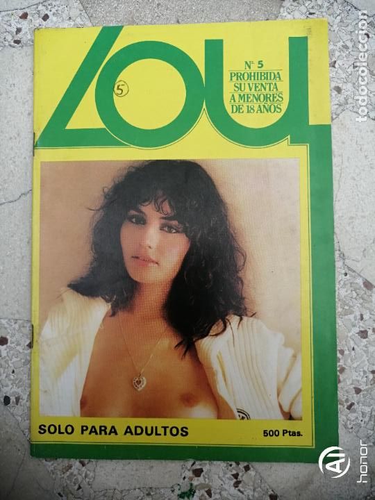 Magazines: REVISTA EROTICA LOU 5. POLVOS A LA DANESA. ADULTOS. EROTICA. PORNO. A&Ntilde;OS 80