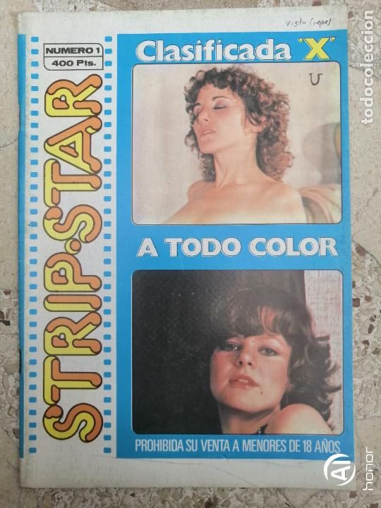 Zeitschriften: STRIP STAR 1. CLASIFICADA X. A TODO COLOR. ADULTOS. EROTICA. PORNO.