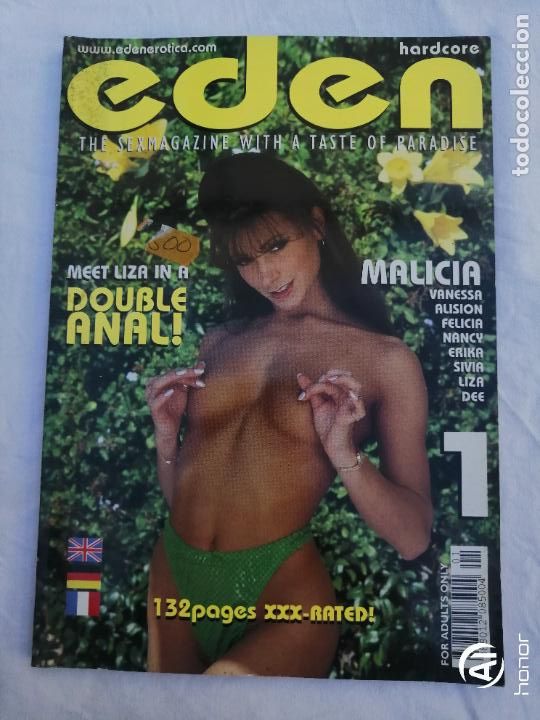 Magazines: EDEN 1. ERSTKLASSIGES SEXMAGAZIN. 132 PAGINAS. ADULTOS. EROTICA. PORNO. 100% HARD CORE