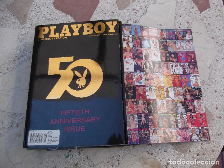 Zeitschriften: playboy,january 2004, 50 aniversario, con poster de todas las fotos portadas de 50 a&ntilde;os y posters