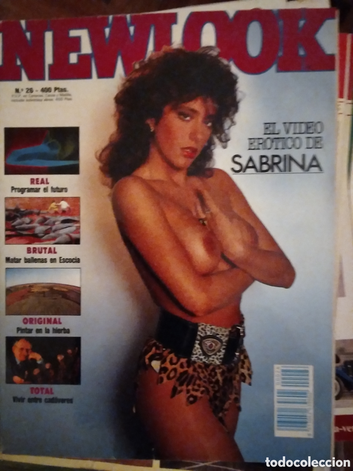 Zeitschriften: Newlook revista er&oacute;tica portada Sabrina 1988