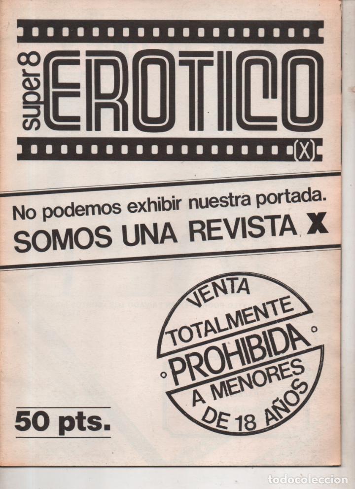 Revistas: SUPER 8 EROTICO N&ordm; 2 MAGAZINE EROTICO 1977