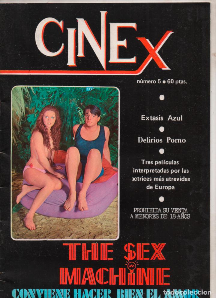 Revistas: REVISTA CINE X N&ordm; 5 THE SEX MACHINE. EROTICA