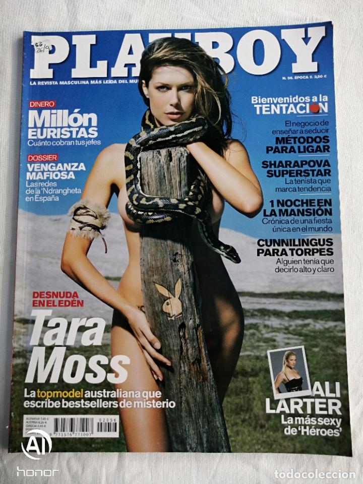 Zeitschriften: PLAYBOY 56, EPOCA 2. TARA MOSS. ALI LARTER. SHARAPOVA. CARMEN ELECTRA. NIKKI SENGERS