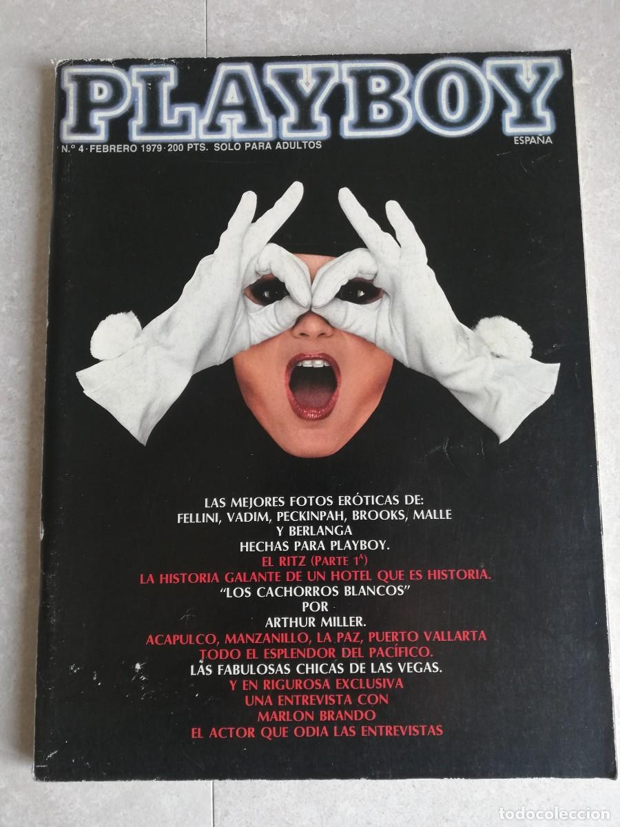Revistas: PlayBoy Espa&ntilde;a n&ordm; 4, febrero 1979, revista 192 p&aacute;ginas.