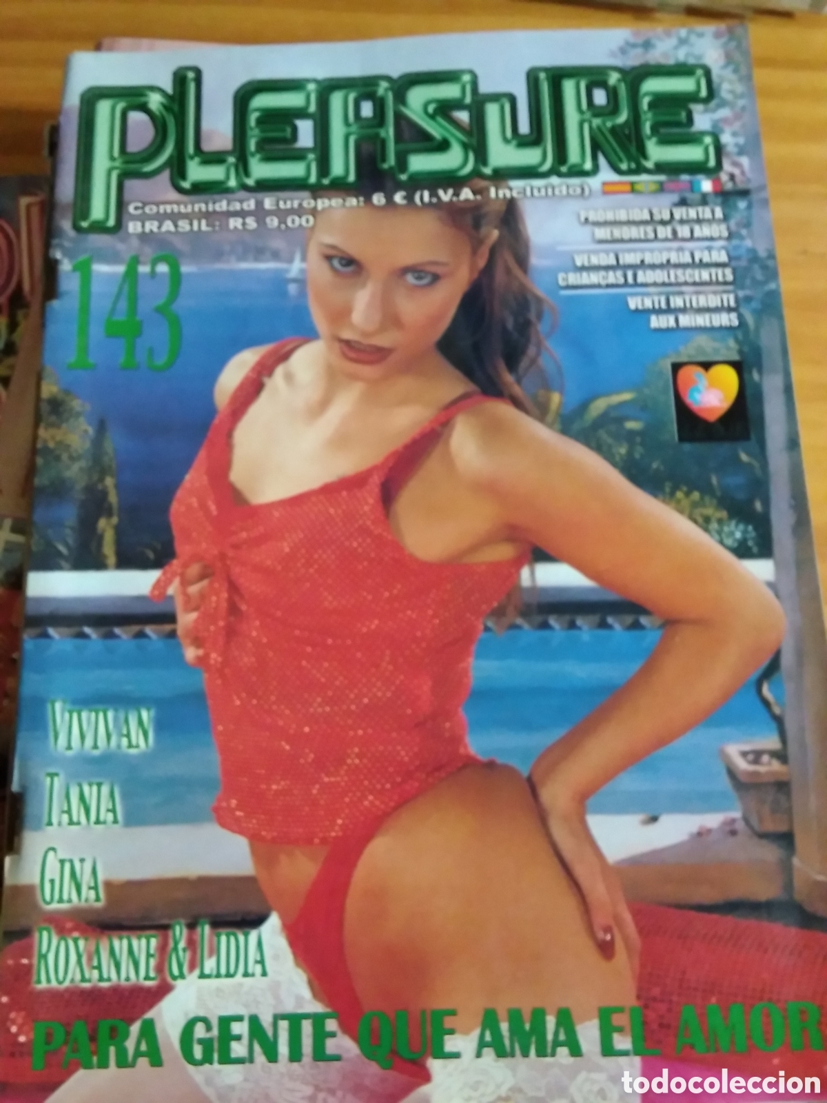 Revistas: Pleasure n&uacute;mero 143 revista sexo para adultos