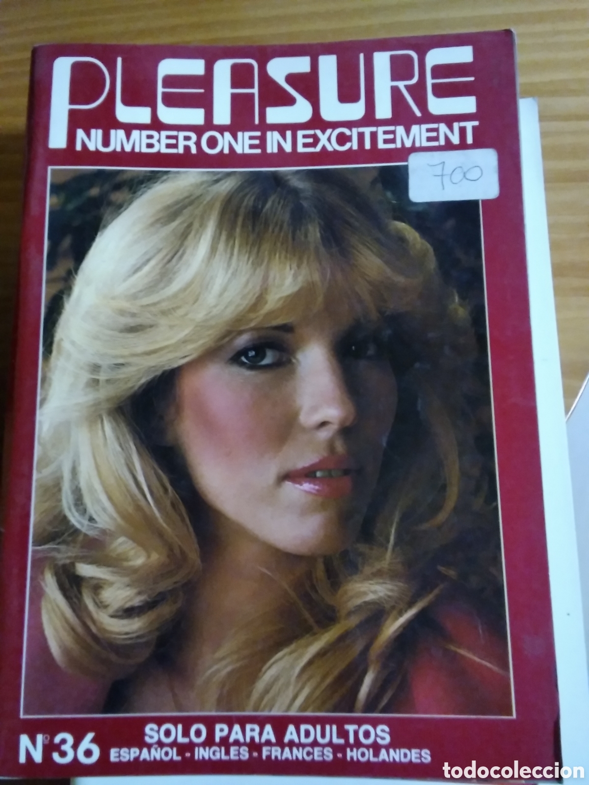 Journals: Pleasure n&uacute;mero 36 revista para adultos