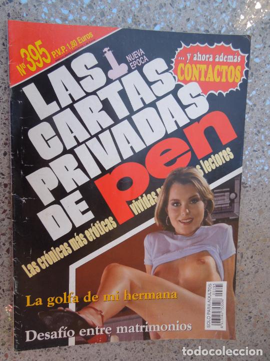 Zeitschriften: LAS CARTAS PRIVADAS DE PEN PORNO N&ordm; 395- LA GOLFA DE MI HERMANA- DESAFIO ENTRE MATRIMONIOS