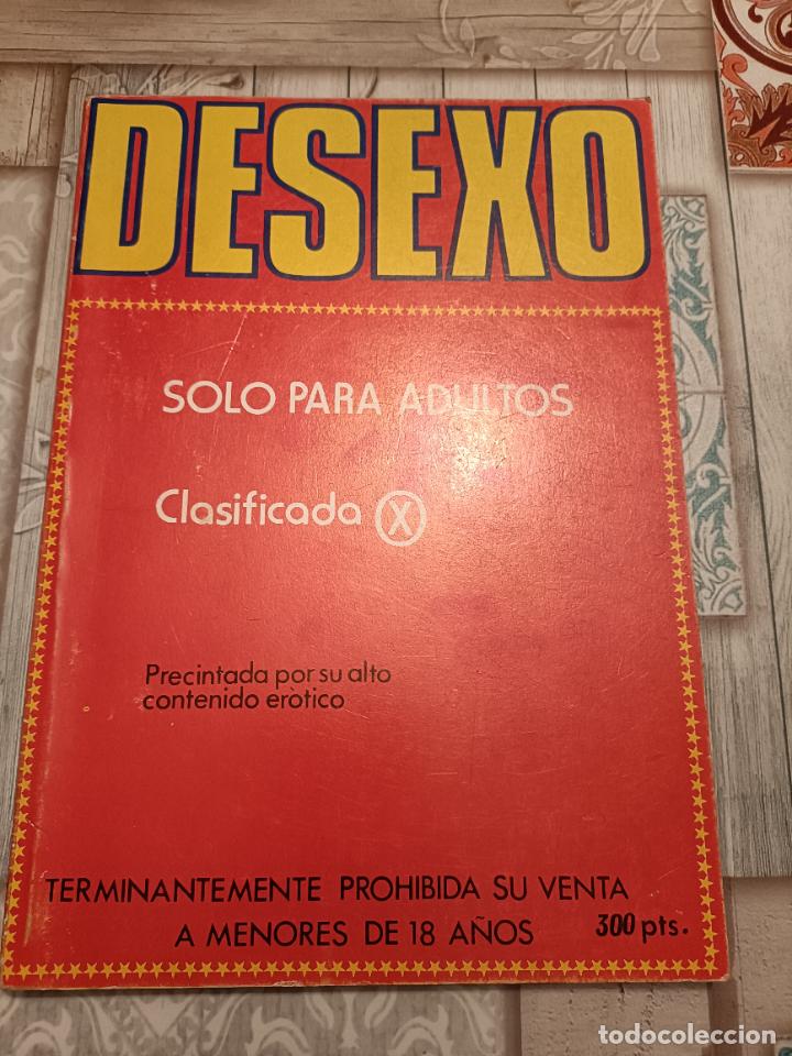 Zeitschriften: REVISTA DESEXO. CLASIFICADA X. EROTICA. ADULTOS. PORNO.