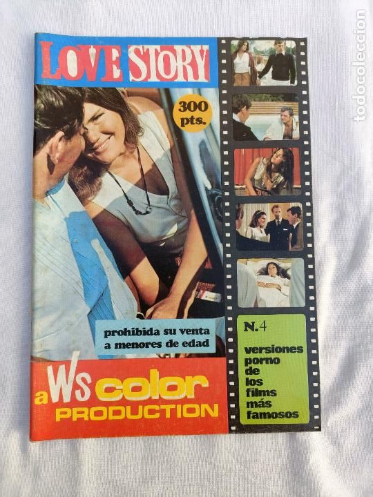 Zeitschriften: LOVE STORY 4. A WS COLOR PRODUCTION. VERSIONES PORNO DE LOS FILMS MAS FAMOSOS. ADULTOS. EROTICA