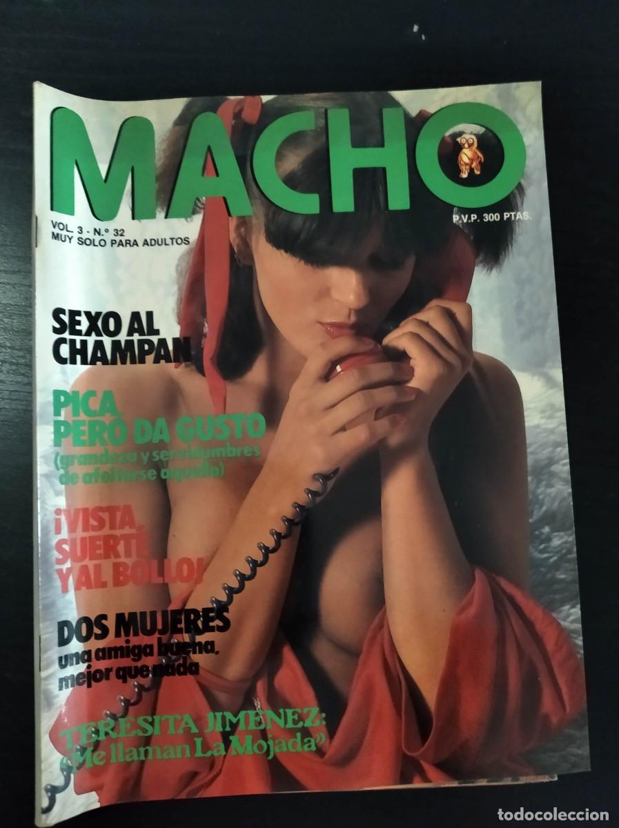 macho. nº 32. año 1979. sexo al champán. pica, - Buy Magazines for adults  on todocoleccion