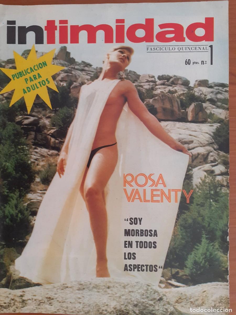 Magazines: Revista Intimidad n&ordm; 1. Monogr&aacute;fico sobre Rosa Valenty. Excelente estado. 1976