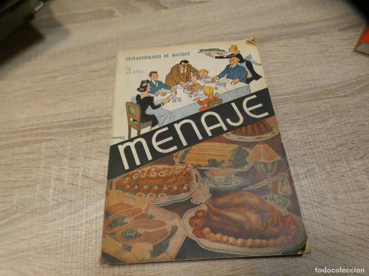 Revistas: ARKANSAS COCINA LIBRO ESTADO DECENTE REVISTA MENAJE DICIEMBRE 1944 EXTRA NAVIDAD