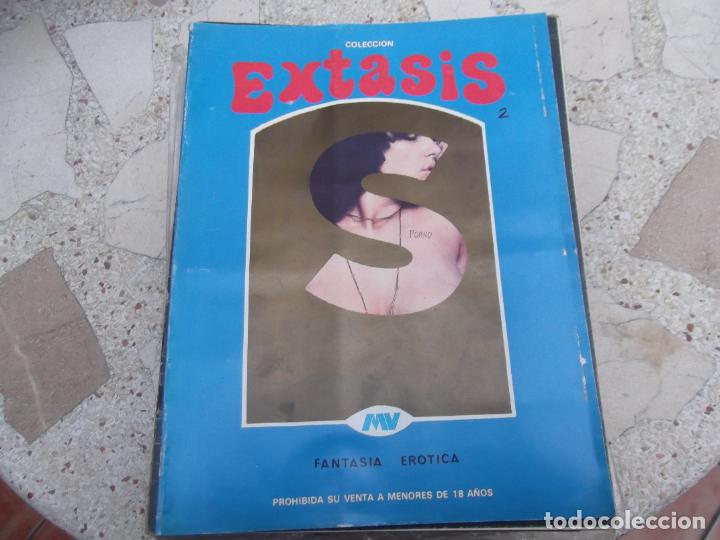 Zeitschriften: extasis n&ordm; 2, revista erotica espa&ntilde;ola, solo para adultos ,porno