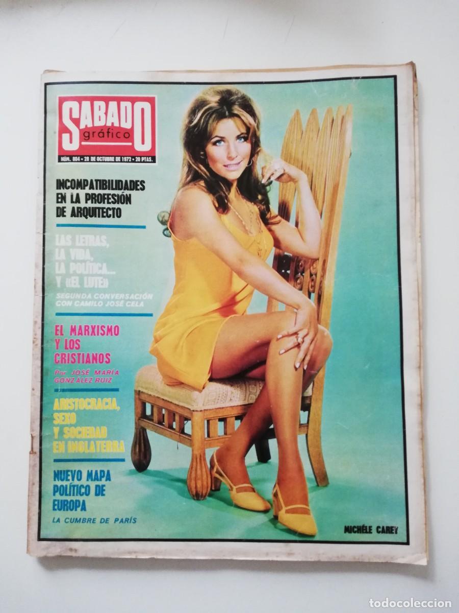 Zeitschriften: REVISTA SABADO GRAFICO 1972 N&ordm; 804 LAS LETRAS, LA VIDA, LA POLITICA Y EL LUTE