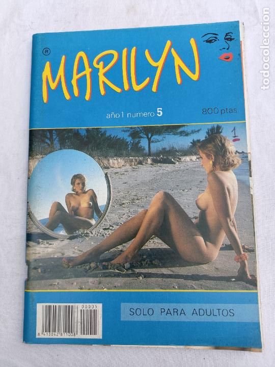 Magazines: REVISTA MARILYN A&Ntilde;O 1 NUMERO 5. EROTICA. PORNO. ADULTOS. 1988