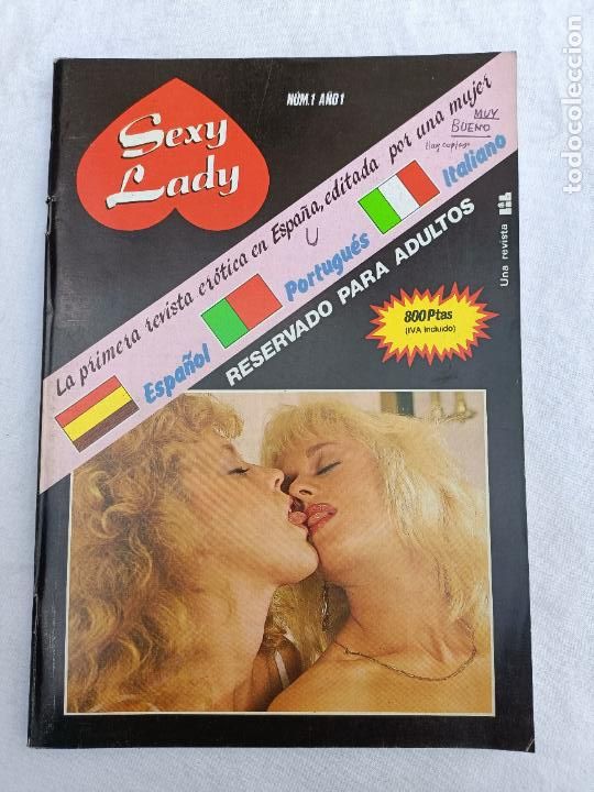 Zeitschriften: SEXY LADY A&Ntilde;O 1 N 1. ADULTOS. PORNO. EROTICA. 1987