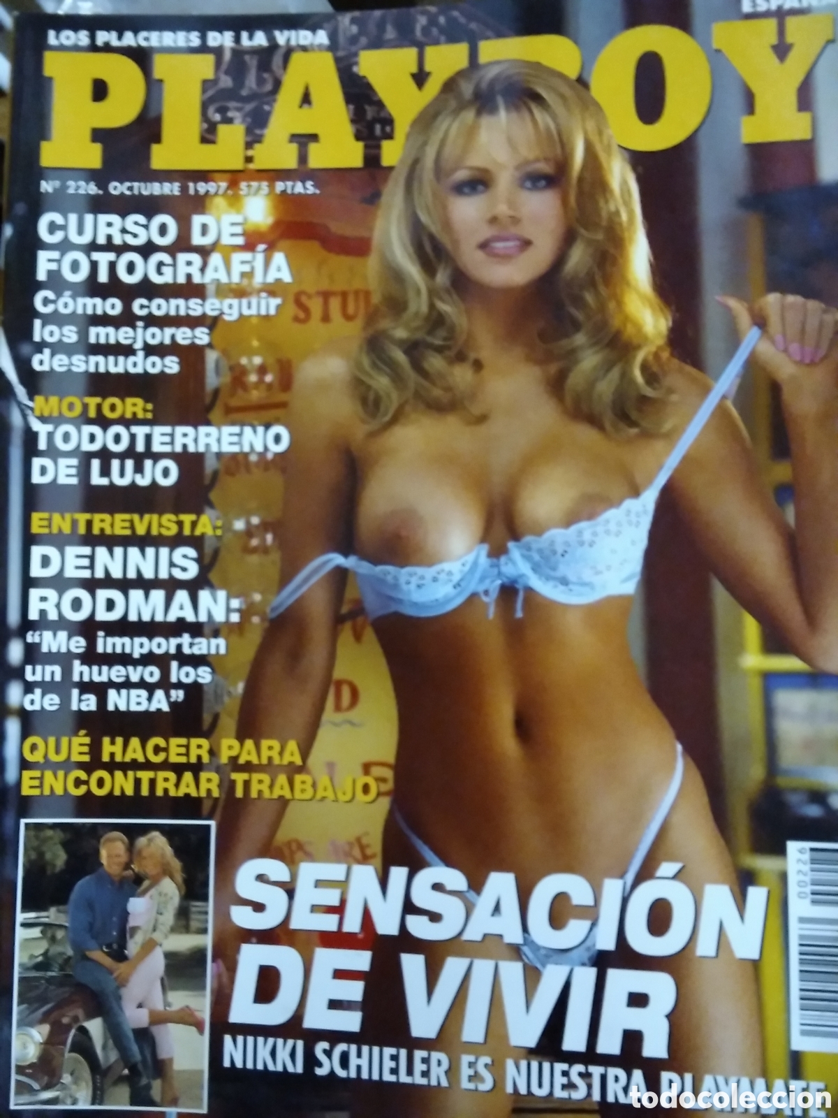 Zeitschriften: Playboy mensual espa&ntilde;ol revista erotica 1997 octubre Nikki schieler tiras altuna