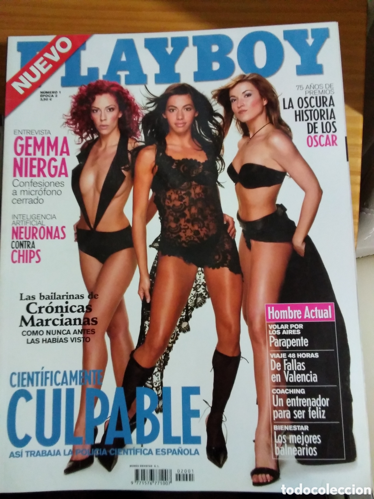 Magazines: Playboy mensual espa&ntilde;ol 2&deg; &eacute;poca revista erotica n&uacute;mero 1