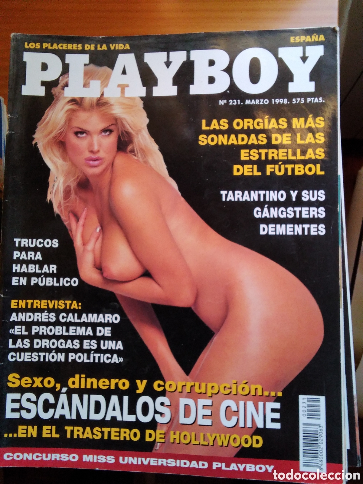 Journals: Playboy mensual espa&ntilde;ol revista erotica 1998 marzo victoria silvstedt tiras abuli