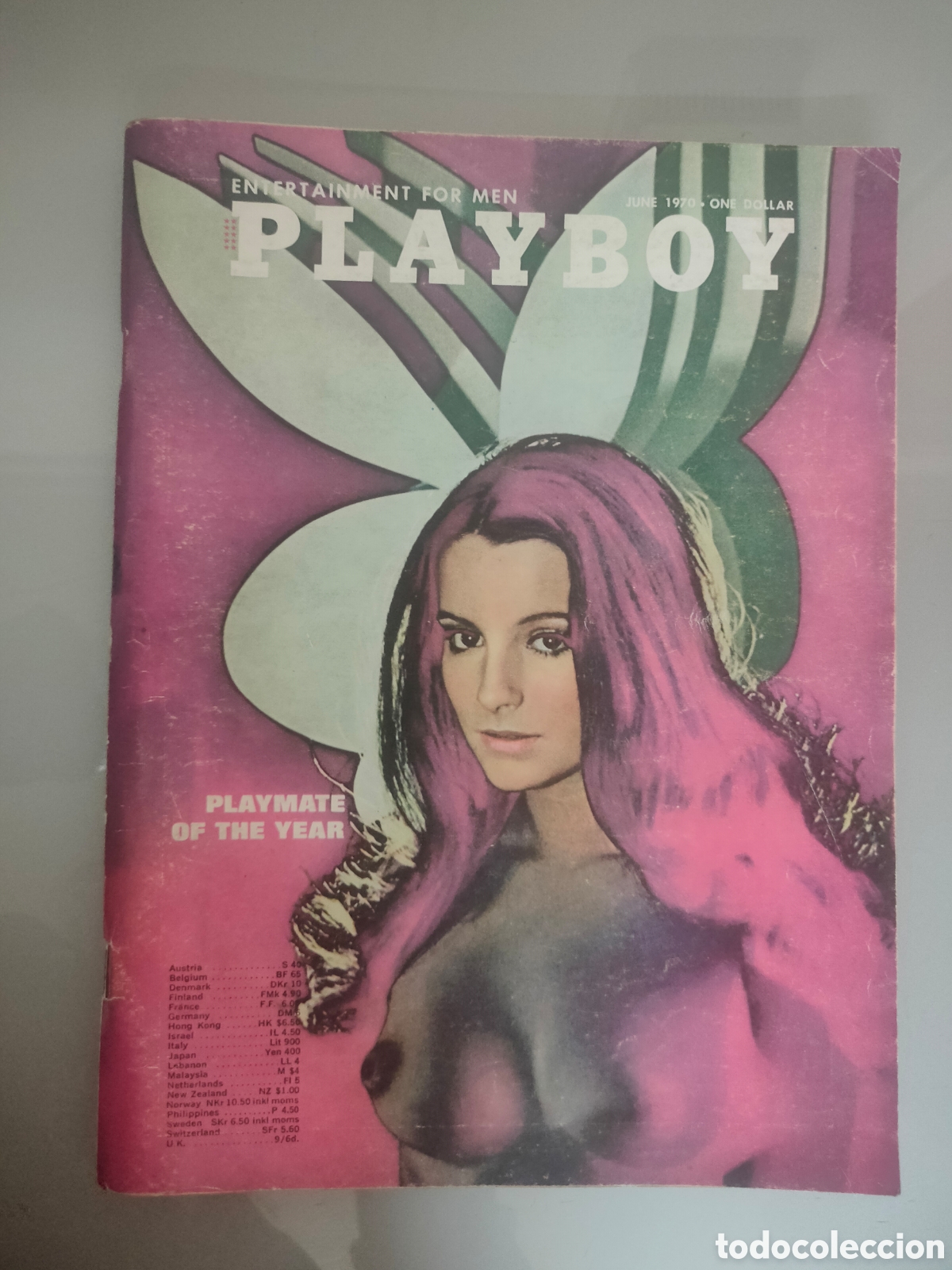 Journals: ANTIGUA REVISTA PLAYBOY 1970 JUNIO AMERICANA