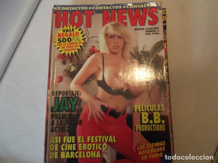 Zeitschriften: hot news n&ordm; 3, erotica, espa&ntilde;ola, para adultos