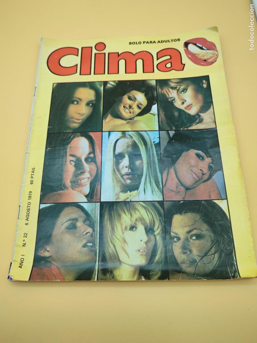 Magazines: REVISTA PORNOGRAFICA CLIMA N&ordm;22. 6 DE AGOSTO 1979. SOLO PARA ADULTOS.